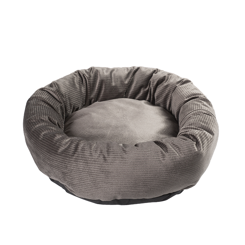 HY-04 velvet donut Cuddle Cat Bed
