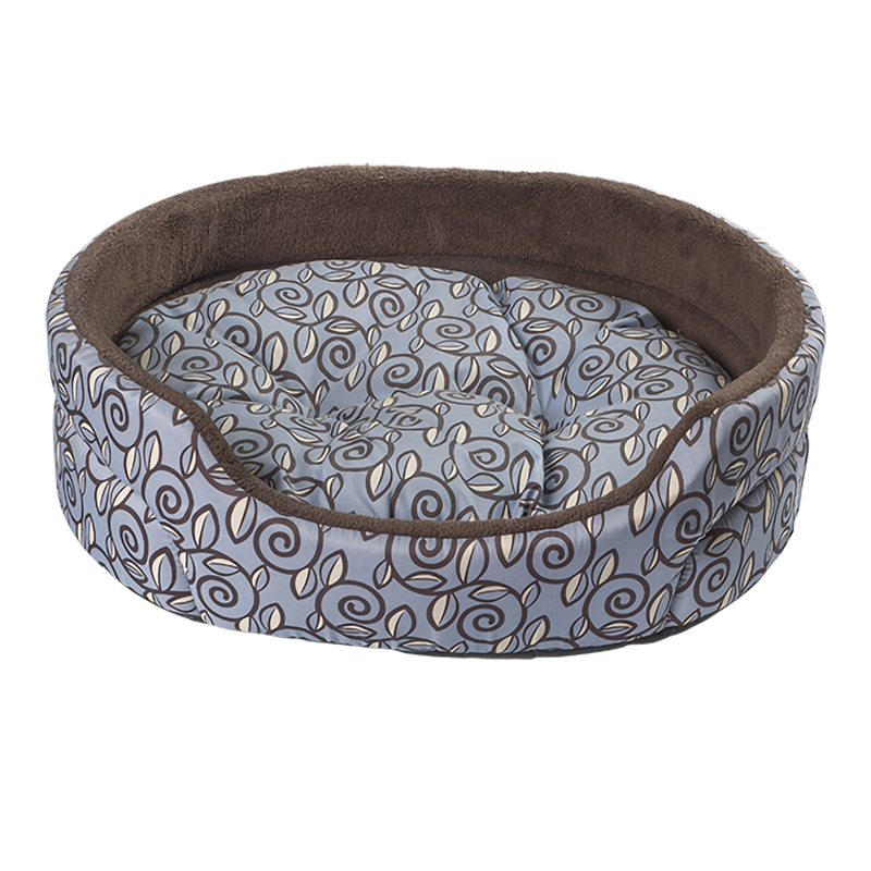 HY-06 Foam Made Velvet Cuddler Cat Bed