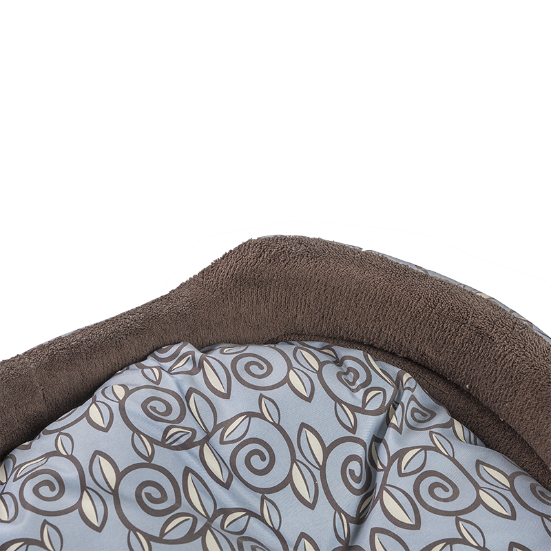 HY-06 Foam Made Velvet Cuddler Cat Bed