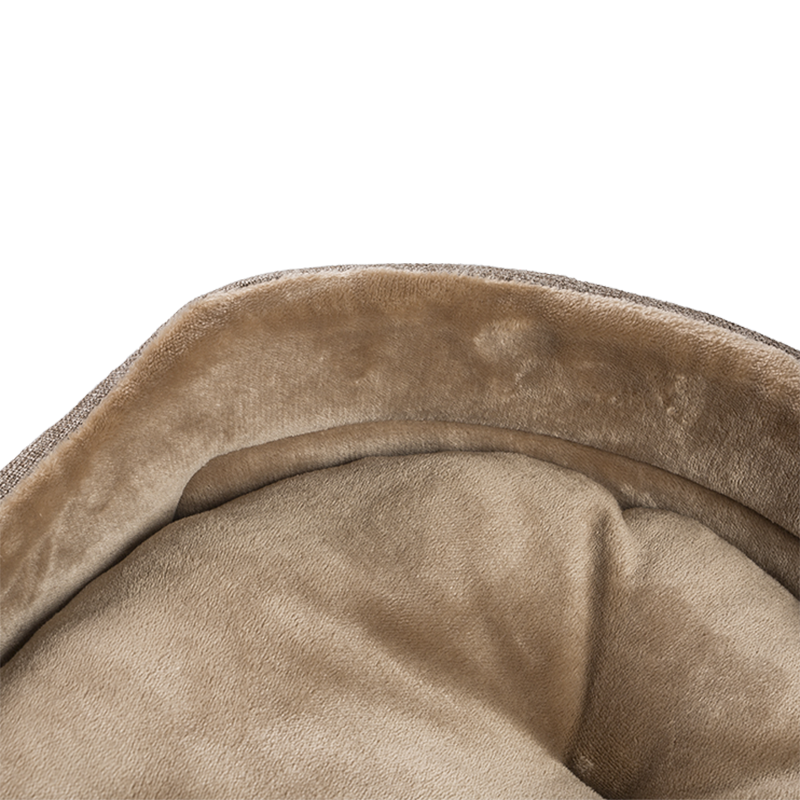 HY-06 Foam Made Velvet Cuddler Cat Bed