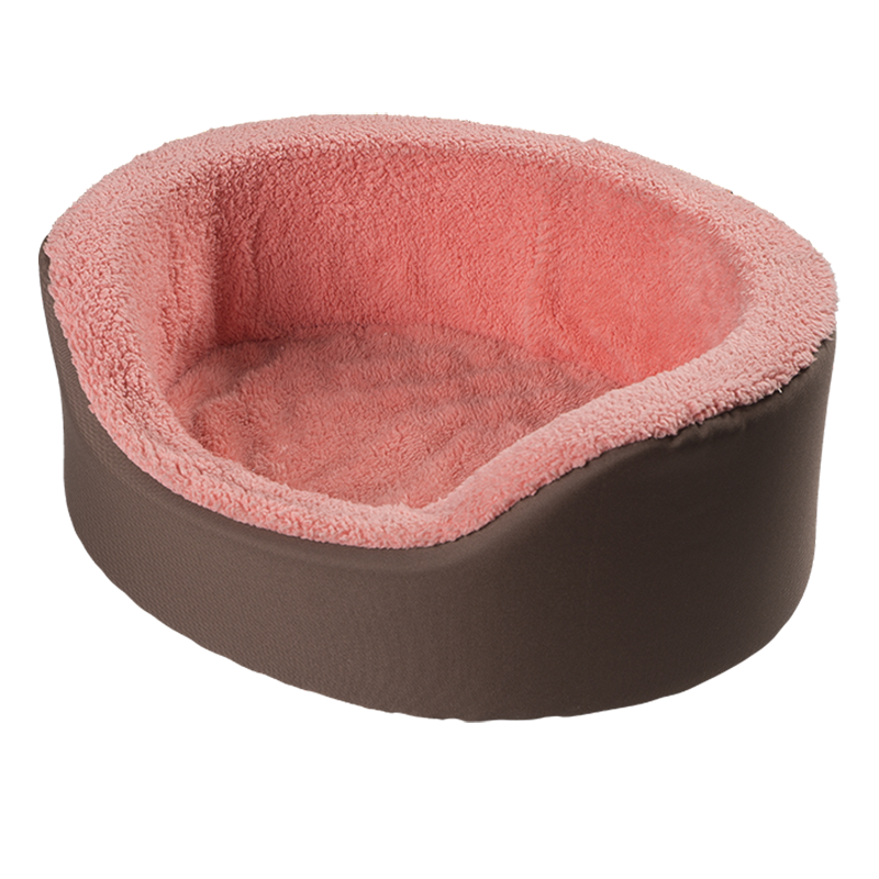 HY-08 Velvet Bowl shape Cuddler Pet Bed