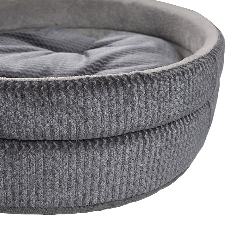 HY-06 Foam Made Velvet Cuddler Cat Bed