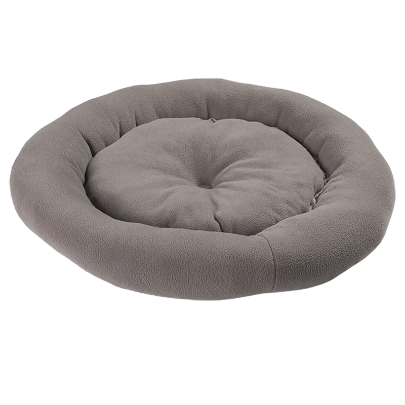 HY-13 Velvet Simple Plush Circle Cuddler Pet Bed