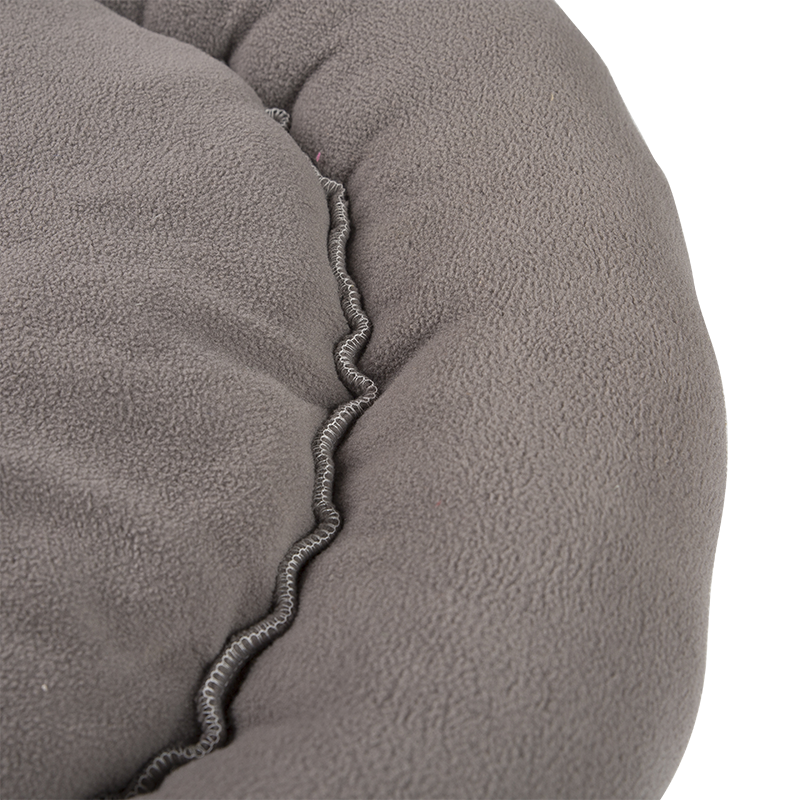 HY-13 Velvet Simple Plush Circle Cuddler Pet Bed