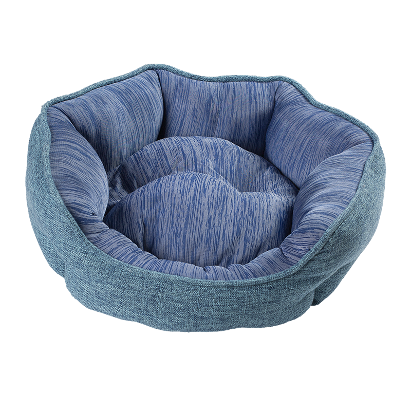HY-34 Cold feeling octagonal tub Plush Pet Bed