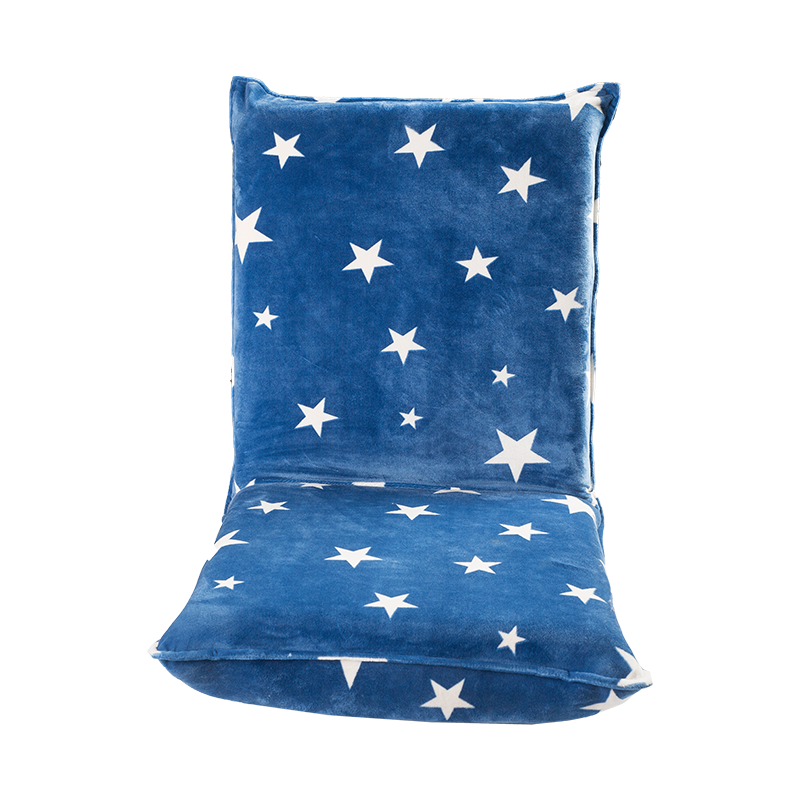 HY-65 Printed Velvet Floor Chair
